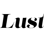 Lust Italic