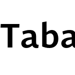 Tabac Mono SemiBold