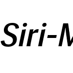 Siri Medium