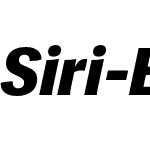 Siri ExtraBold