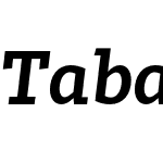 Tabac Slab SemiBold