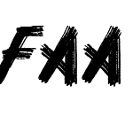 FAA Lettres Au Crayon