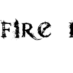Fire Letters White