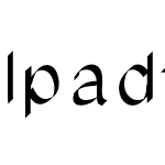 Ipadfont