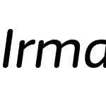 Irma Text Round Medium