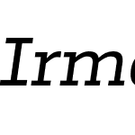 Irma Text Slab