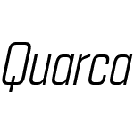 QuarcaW05-CondBookItalic