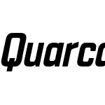 QuarcaW05-CondBoldItalic