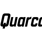 QuarcaW03-CondBoldItalic
