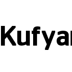 Kufyan Arabic Black