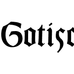 Gotisch Weiss UNZ1A