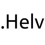 .Helvetica Light