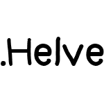 .Helvetica Neue ATV