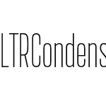 LTRCondensedNo1Grade1