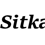 Sitka Text