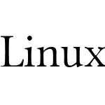 Linux Libertine Display G