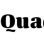 QuadorW05-ExtraBold