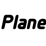 Planer ExtraBold Italic