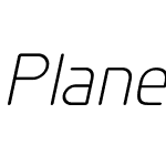 Planer Light Italic