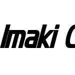 Imaki Condensed