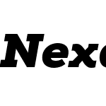 Nexa Slab Black Italic