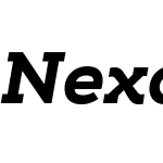 Nexa Slab Heavy Italic