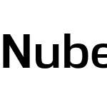 Nuber Bold