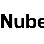Nuber ExtraBold