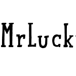 Mr Lucky FillAndOutline