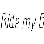 Ride my Bike Pro