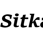 Sitka Text