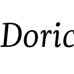 Dorica Italic