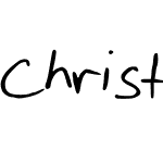 ChristinaHandwriting