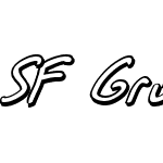 SF Grunge Sans Shadow