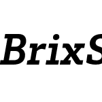 Brix Slab Bold