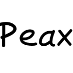 PeaxHandwritingbold