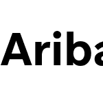 Aribau Grotesk