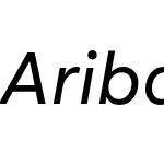 Aribau Grotesk