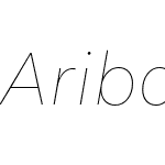 Aribau Grotesk