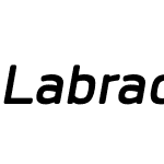 Labrador B Bold Oblique