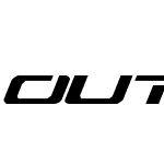 Outrider Semi-Condensed Italic