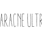 Aracne Ultra Condensed Light