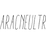 Aracne Ultra Condensed