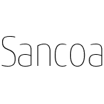 SancoaleNarrowW05-Thin