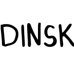 DINSKI CASUAL HANDWRITING