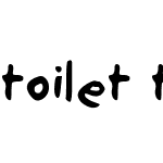 toilet tag