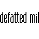 defatted milk