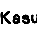 Kasuki Hand Bold