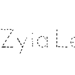 Zyia Learns Letters