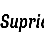 Supria Sans Cond Medium